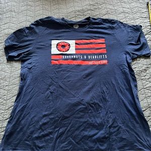 Doughnuts & Deadlifts Tee Shirt